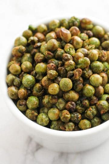 Crunchy Roasted Peas Oven Air Fryer Cook It Real Good