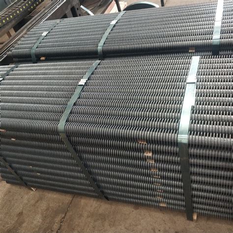 Gas Cooler Petrochemical High Frequency Welding Solid Serrated Fins