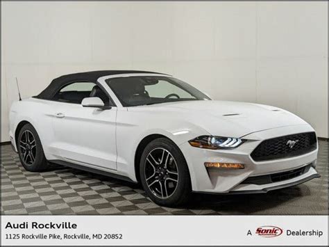 Used 2023 Ford Mustang Ecoboost Convertible Rwd For Sale With Photos Cargurus