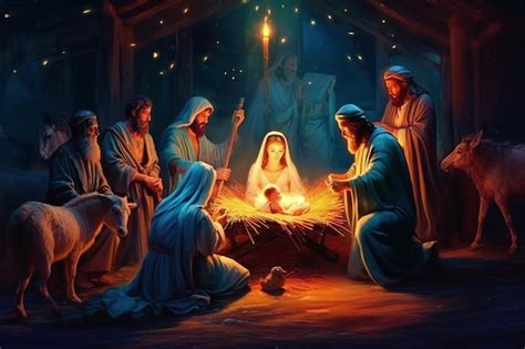 The Birth Of Jesus Christ Wallpaper