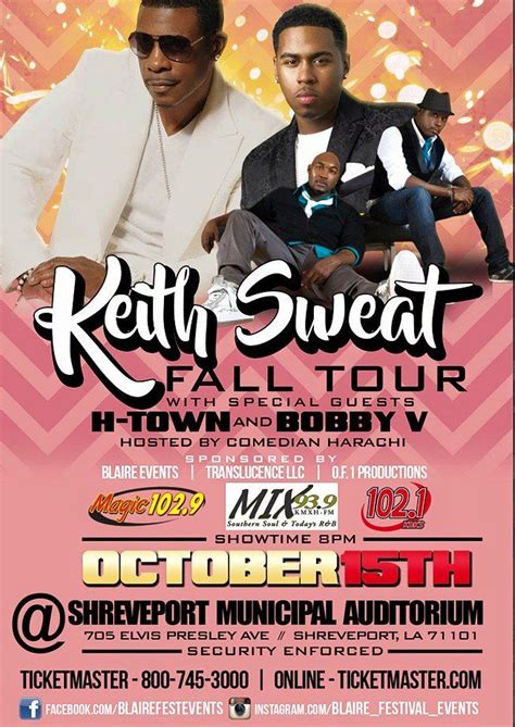 Keith Sweat (@OGKeithSweat) | Twitter | H-Town Bobby V| October 15th ...