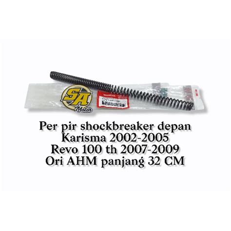 Jual Ver Per Pir Skok Shock Shockbreaker Depan Honda Karisma Revo Lama