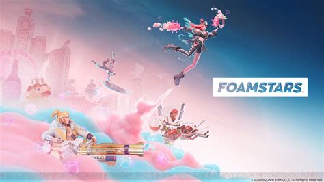 ＜画像17＞スクエニ新作『フォームスターズ（foamstars）』が発表。4人vs4人で“アワ”を撃ち合う新感覚アワパーティシューター