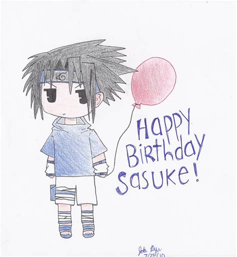 Happy Birthday Sasuke By Musicxlove13 On Deviantart