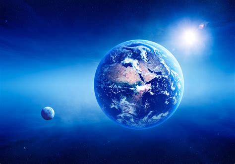 Earth Sunrise Deep Space Photograph By Johan Swanepoel Pixels