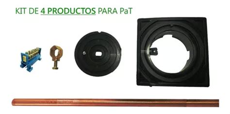 Kit Puesta A Tierra Jabalina Caja Tomacable Y Barra Pat En Venta En