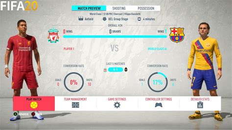 Fifa Liverpool Vs Barcelona Champions League Uefa Full Match