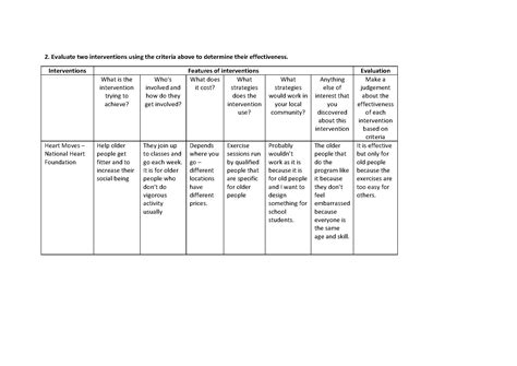 Research And Proposal Physical Activity Interventions Below The