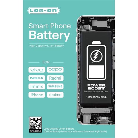 Jual LOG ON BATERAI SAMSUNG J7 PRIME BATRE POWER BOOST BATTERY Shopee