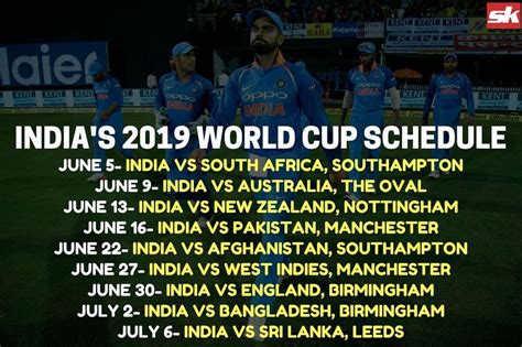 World Cup Schedule And Time Table With Schedule Pic Sportskeeda