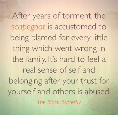 Pin by The Black Butterfly on The Scapegoat Child | Narcissistic abuse ...