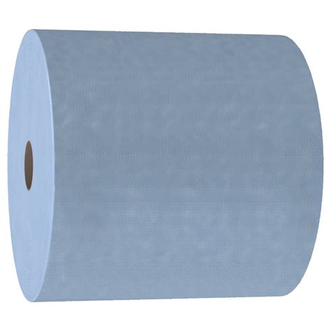 Wypall X Power Clean Cloths Large Roll X Blue Ply