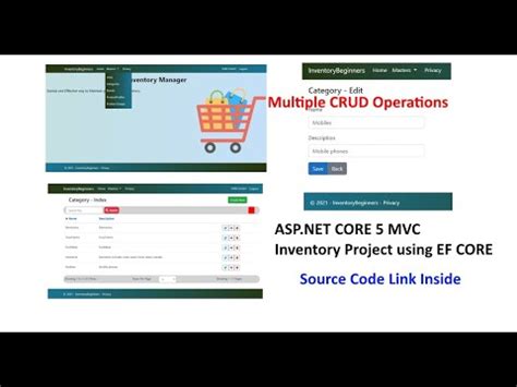 ASP NET Core 5 MVC Project With Full Source Code Multiple CRUDS YouTube