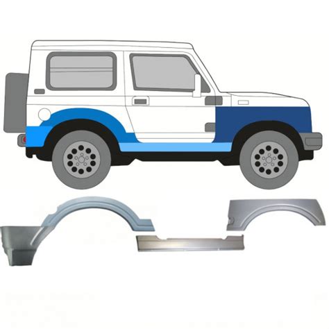 Droite Panneau De R Paration Du Plancher Pour Suzuki Samurai