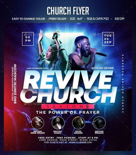 Church Flyer Church Media Design Social Media Design Graphics