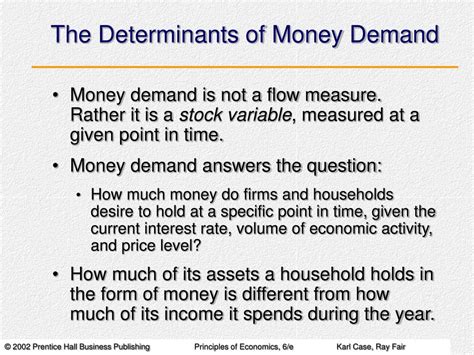 Ppt Money Demand The Equilibrium Interest Rate And Monetary Policy