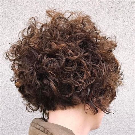 Stacked Curly Bob The Latest Hairstyles For Men And Women 2020 Hairstyleology Haircuts