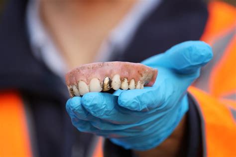 Flushed False Teeth Put Bite On Water Recycling System Bt