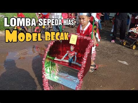 Cara Membuat Sepeda Hias Model Becak Lomba Sepeda Hias Dalam Rangka