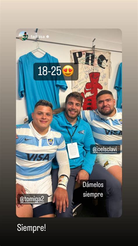 Joel Sclavi Fue Parte Del Histórico Triunfo De Los Pumas « Diario La