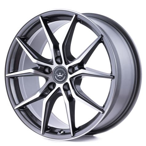 Meisterwerk Wheels MW04 Gunmetal Polished Felgenshop De