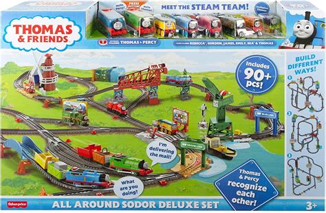 Thomas And Friends Sodor Deluxe Set Sistema Completo Chile Ubuy