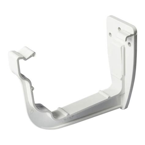 White 120mm Ogee Gutter Fascia Bracket Kayflow Plastic Building