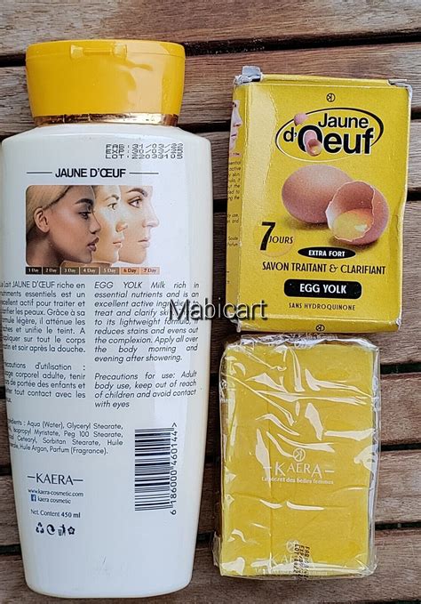 Jaune Doeuf Egg Yolk 7 Days Lotion Soap Serum Cream Or Bath Gel Ebay