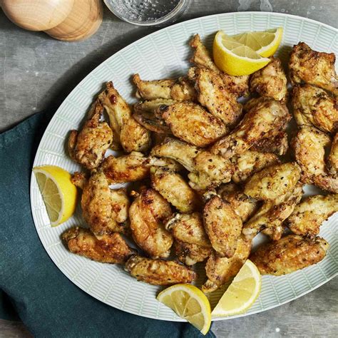 Crispy Oven Baked Lemon Pepper Chicken Wings Recipe Eatingwell