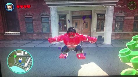 Lego Marvel Super Heroes Red Hulk Transformation Youtube