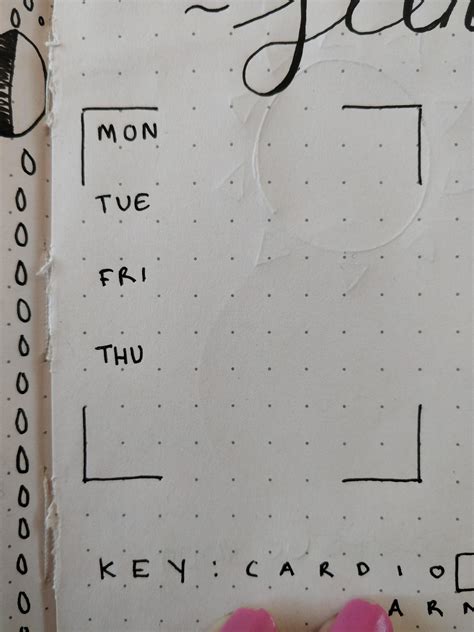 Was Trying SO Hard Not To Fuck Up The Second Page Of My First Ever Bullet Journal That I A 19