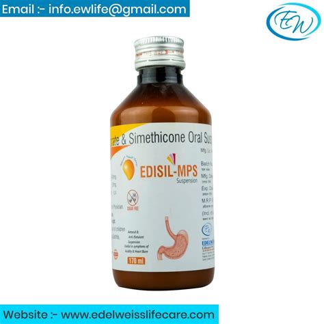 Edisil Mps Magaldrate 400 Mg Simethicone 20 Mg Syrup 170ml