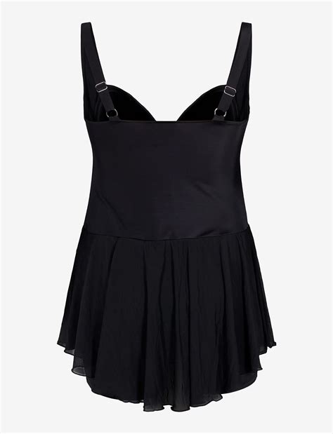 Zizzi Staylor Mesh Swimdress Soli Black 7124 € Large