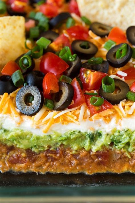 7 Layer Bean Dip Cooking Classy