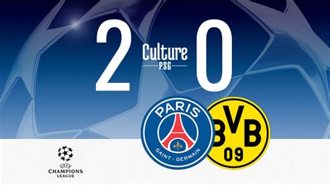 Match Psg Dortmund Le R Sum Et Les Buts En Video Culturepsg