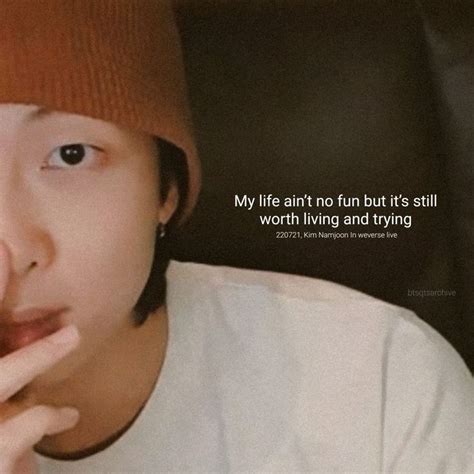 Pin by 𝐬𝐨𝐧𝐲 on quote in 2023 Kim namjoon Namjoon Bts aesthetic