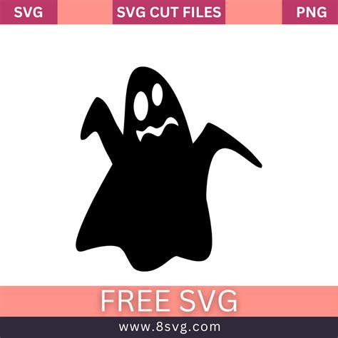 Ghost Svg Free Cut File For Cricut Rnosa Ltd 8svg