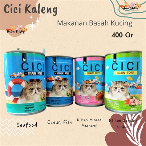 Jual Cici Kaleng Gr Tuna Ocean Fish Makanan Kucing Basah Wet Cat