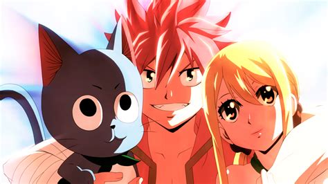 3840x2160 Natsu Dragneel, Happy (Fairy Tail) wallpaper PNG - Coolwallpapers.me!