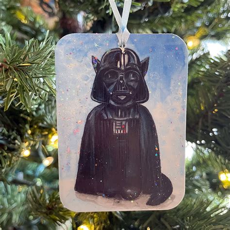 Darth Vader Cat Ornament Chromaddict