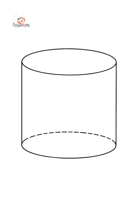 Dibujo de Cilindro para colorear Imprime y en Línea