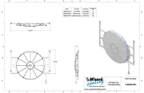 Wizard Cooling Inc Md Ford Trucks Bracket W