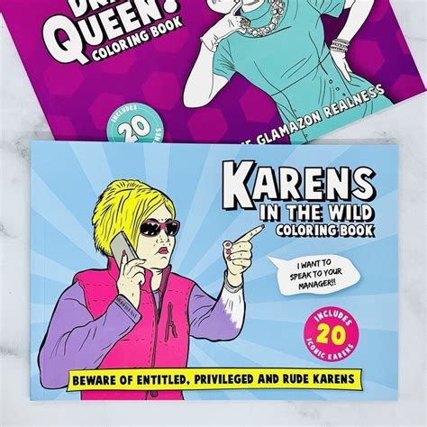 Karens In The Wild Coloring Book