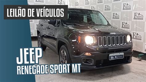 Leil O Jeep Renegade Sport Mt Freitas Leiloeiro Youtube