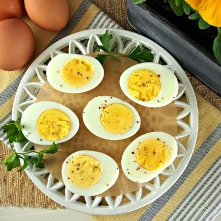 Hard Cooked Steamed Eggs Simply Sated