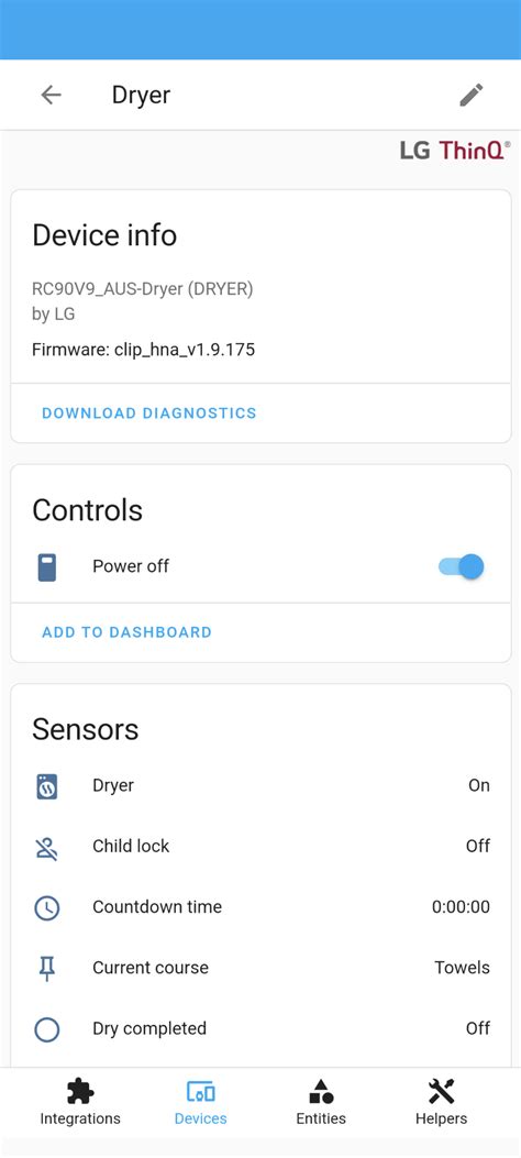 LG Smart ThinQ - Component - Feature Requests - Home Assistant Community