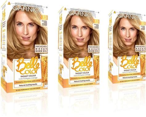 Garnier Belle Color Natural Dark Golden Blonde Permanent Hair Dye