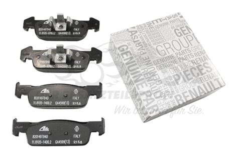 Original Dacia Bremsbeläge vorne 410602396R online kaufen