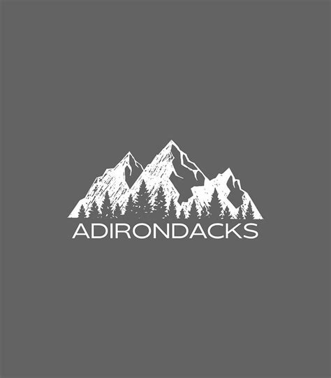 Adirondacks New York Adirondacks Mountain Souvenir Digital Art By