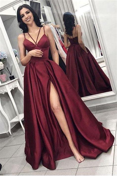 Maroon Prom Dresses Are The In Thing Wear One To Your Prom Ztc Shop